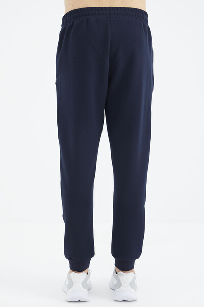 Tommylife Wholesale Indigo Relaxed Fit Men's Sweatpants - 82100 - Thumbnail