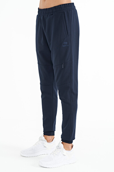 Tommylife Wholesale Indigo Standard Fit Men's Jogger Sweatpants - 84958 - Thumbnail