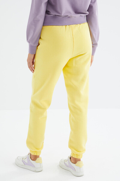 Tommylife Wholesale Lemon High Waisted Comfy Jogger Women's Sweatpants - 94624 - Thumbnail