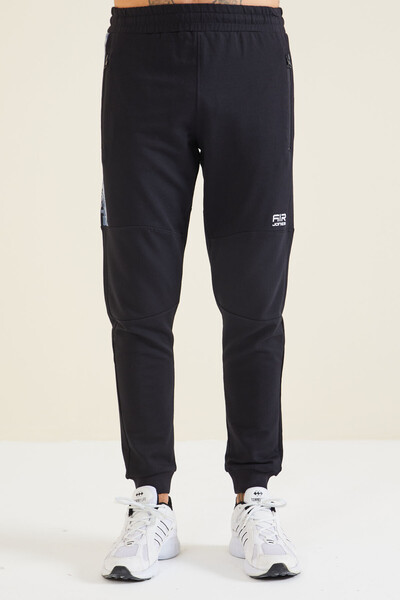 Tommylife Wholesale Lucas Standard Fit Men's Jogger Sweatpants 84917 Navy Blue - Thumbnail