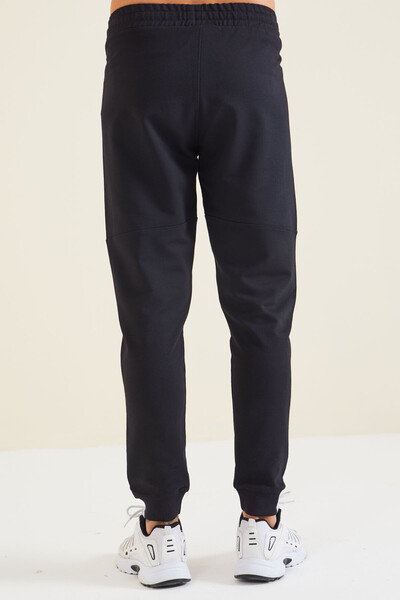 Tommylife Wholesale Lucas Standard Fit Men's Jogger Sweatpants 84917 Navy Blue - Thumbnail