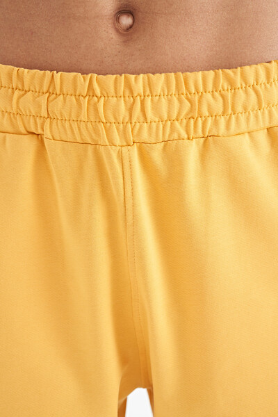 Tommylife Wholesale Mustard Standard Fit Men's Shorts - 81252 - 7