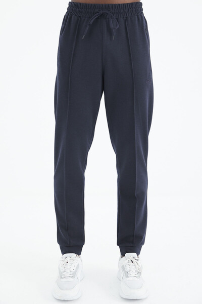 Tommylife Wholesale Navy Blue Darian Jogger Men's Sweatpants - 82113 - Thumbnail