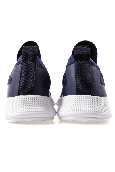 Tommylife Wholesale Navy Blue High Platform Men's Sneakers - 89120 - Thumbnail