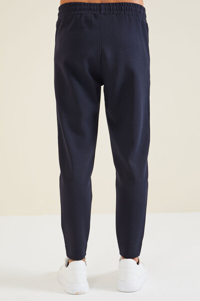 Tommylife Wholesale Navy Blue Jogger Men's Sweatpants - 84984 - Thumbnail