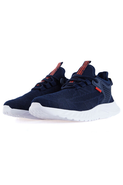 Tommylife Wholesale Navy Blue Men's Sneakers - 89100 - Thumbnail