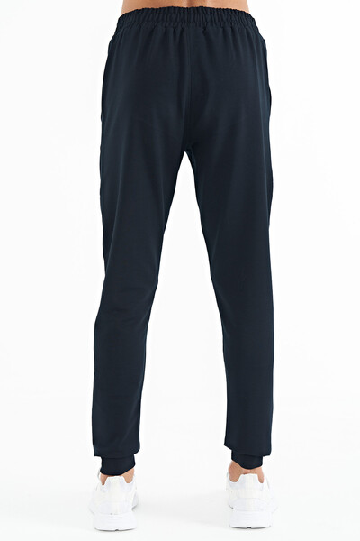 Tommylife Wholesale Navy Blue Standard Fit Men's Jogger Sweatpants - 84958 - Thumbnail