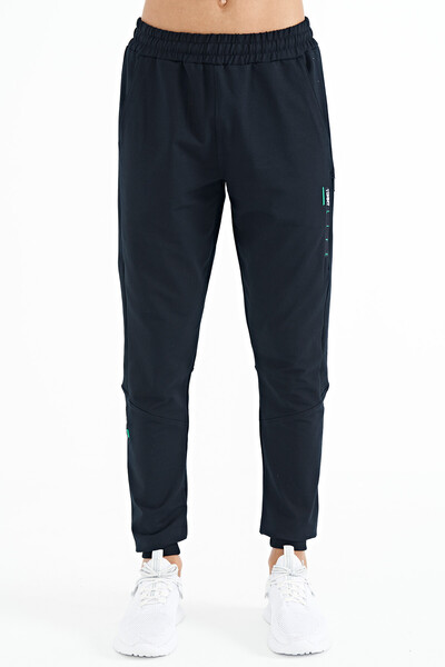 Tommylife Wholesale Navy Blue Standard Fit Men's Jogger Sweatpants - 84960 - Thumbnail