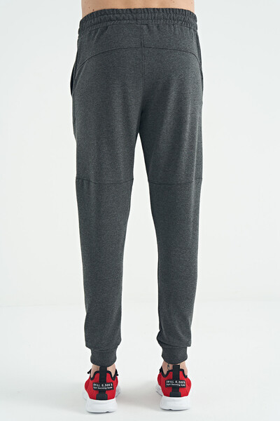 Tommylife Wholesale Nigel Standard Fit Men's Jogger Sweatpants 84916 Anthracite Melange - Thumbnail