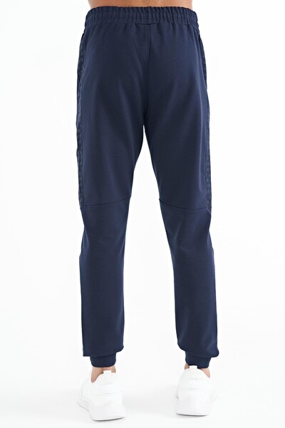 Tommylife Wholesale Noah Standard Fit Men's Jogger Sweatpants 84936 Indigo - Thumbnail