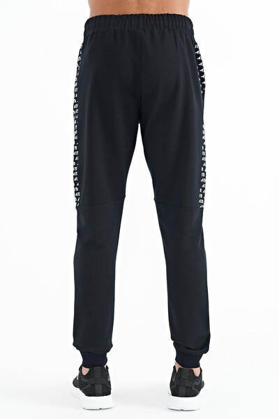 Tommylife Wholesale Noah Standard Fit Men's Jogger Sweatpants 84936 Navy Blue - Thumbnail