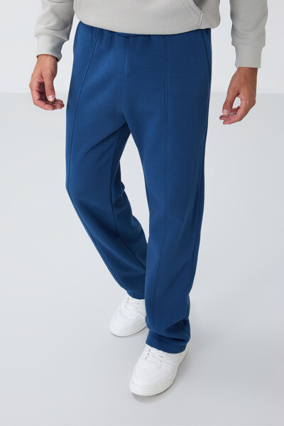 Tommylife Wholesale Oversize Basic Men's Sweatpants 82146 Parliament - Thumbnail