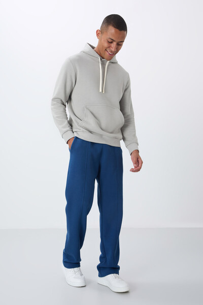 Tommylife Wholesale Oversize Basic Men's Sweatpants 82146 Parliament - Thumbnail