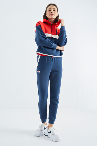 Tommylife Wholesale Parliament Hooded Women's Tracksuit Set - 95327 - Thumbnail