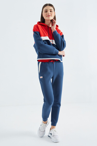 Tommylife Wholesale Parliament Hooded Women's Tracksuit Set - 95327 - Thumbnail