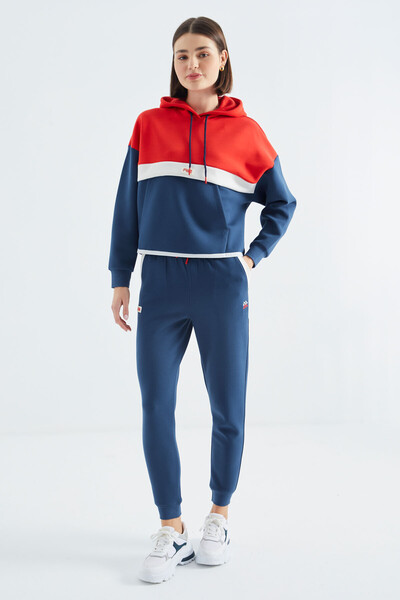 Tommylife Wholesale Parliament Hooded Women's Tracksuit Set - 95327 - Thumbnail