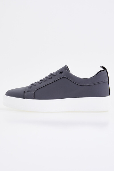 Tommylife Wholesale Smoke Gray Men's Sneakers - 89101 - Thumbnail