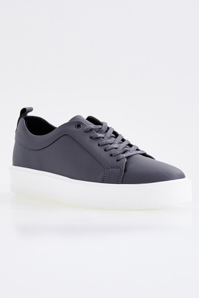 Tommylife Wholesale Smoke Gray Men's Sneakers - 89101 - Thumbnail