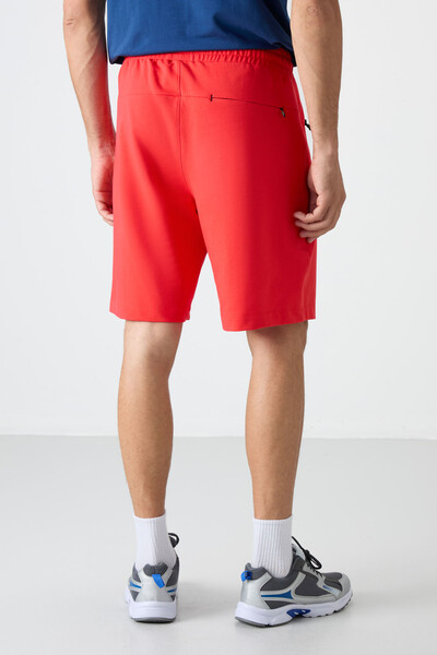 Tommylife Wholesale Standard Fit Basic Men's Shorts 81136 Fiesta - Thumbnail