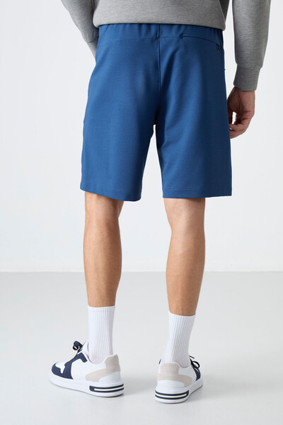 Tommylife Wholesale Standard Fit Basic Men's Shorts 81136 Parliament - Thumbnail