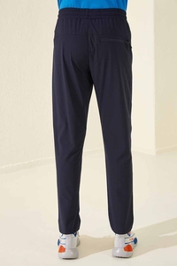 Tommylife Wholesale Straight Leg Standard Fit Three-Pocket Men's Sweatpants 84768 Navy Blue - Thumbnail