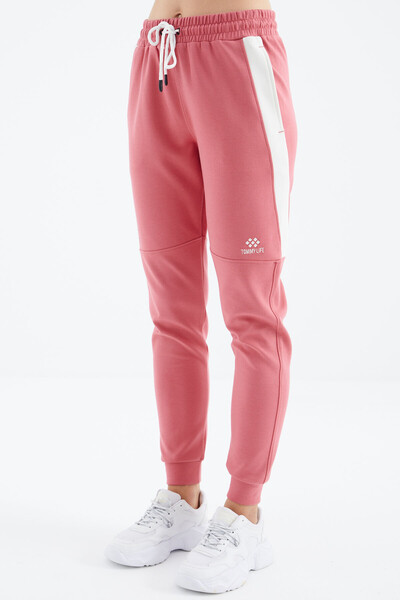 Tommylife Wholesale Wild Rose Laced Comfy Women's Sweatpants - 94645 - Thumbnail