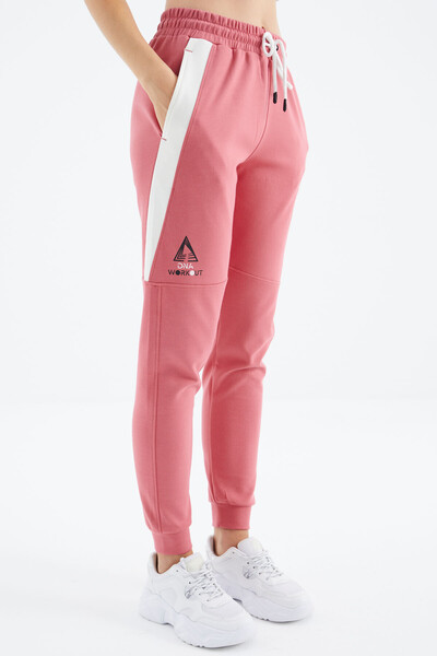 Tommylife Wholesale Wild Rose Laced Comfy Women's Sweatpants - 94645 - Thumbnail