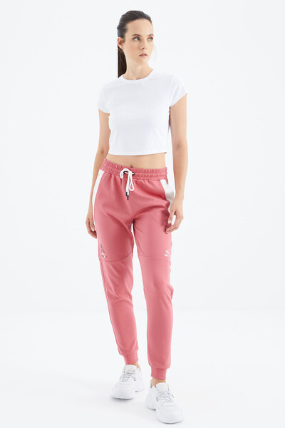 Tommylife Wholesale Wild Rose Laced Comfy Women's Sweatpants - 94645 - Thumbnail