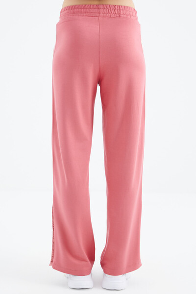 Tommylife Wholesale Wild Rose Wide-Leg Women's Sweatpants - 02371 - Thumbnail